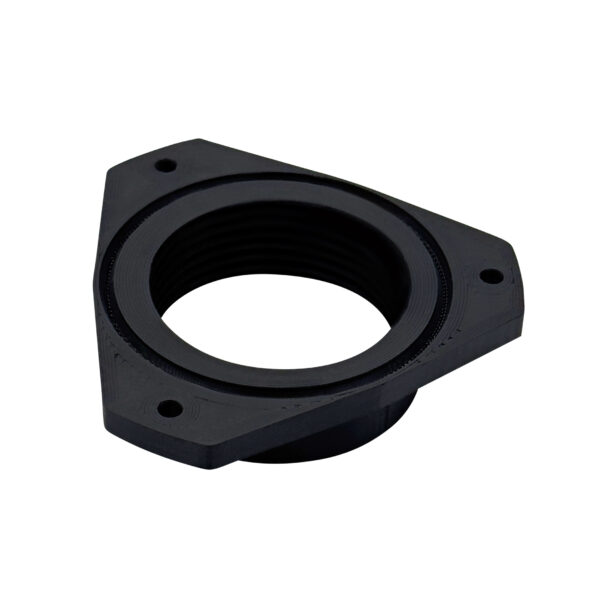 OilFox Pressure Adapter Seitenansicht – 1 1/4 Zoll mit Dichtungsnut